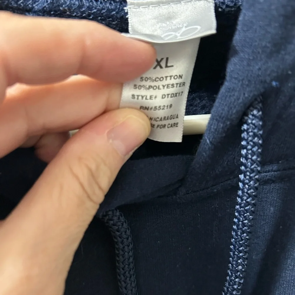 Disney Dark Blue 100 Exibition Hoodie - Picture 6 of 9